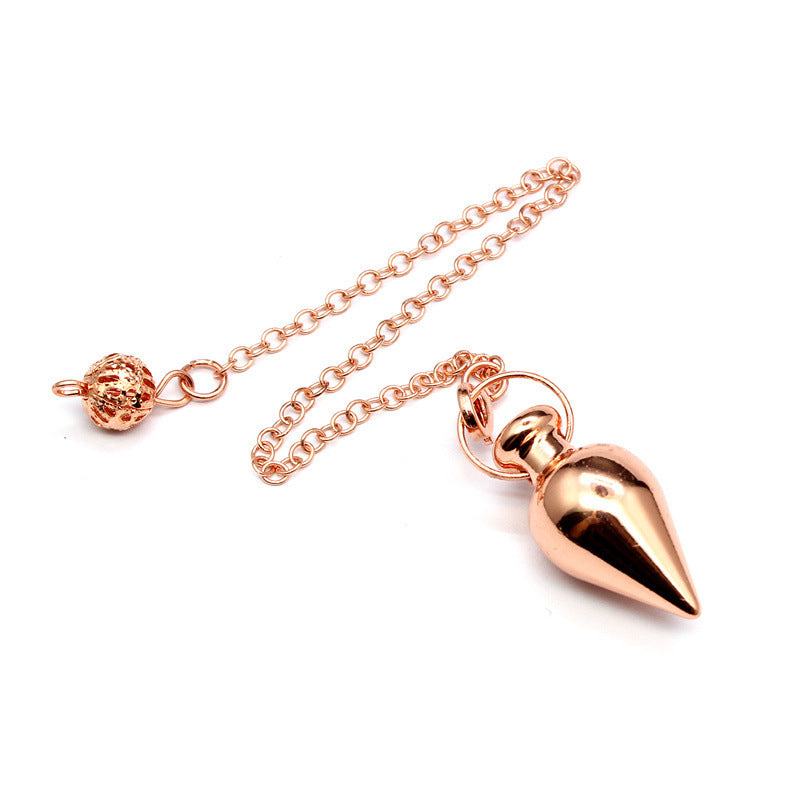 Copper Gravity Concentration Symbol Pendulum