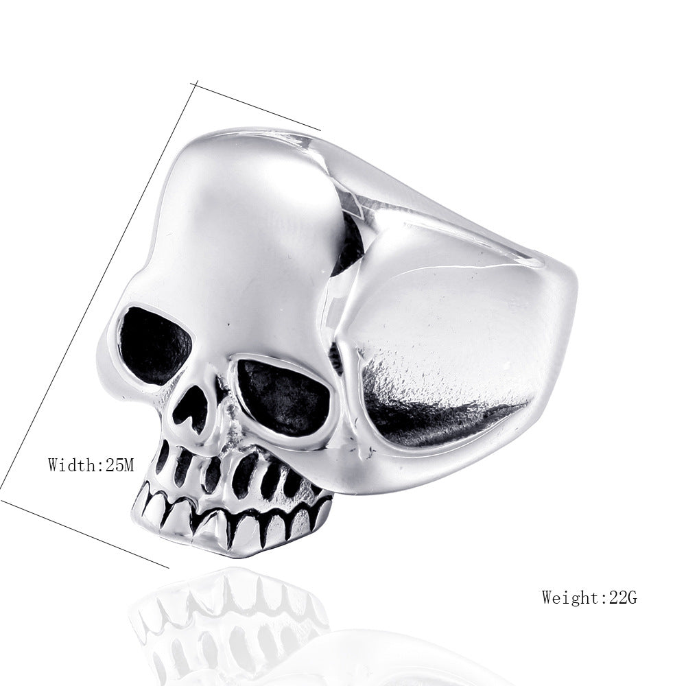 Men's 3D Skull Ring