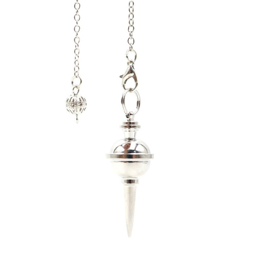 Copper metal spiral cone metal spherical spire spirit pendulum