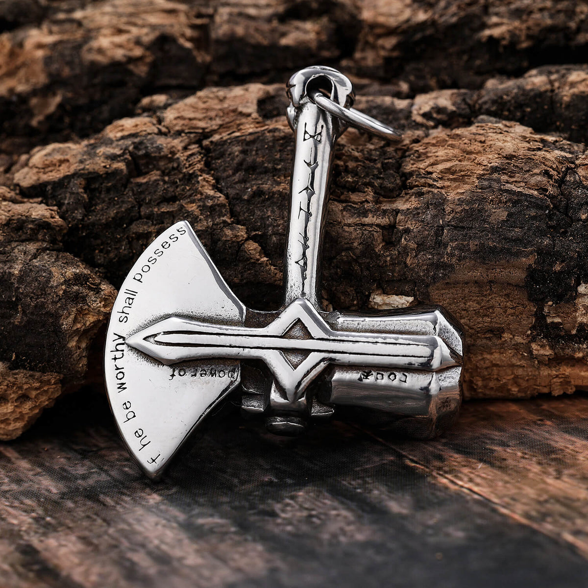 Men's Fashion Axe Pendant Necklace