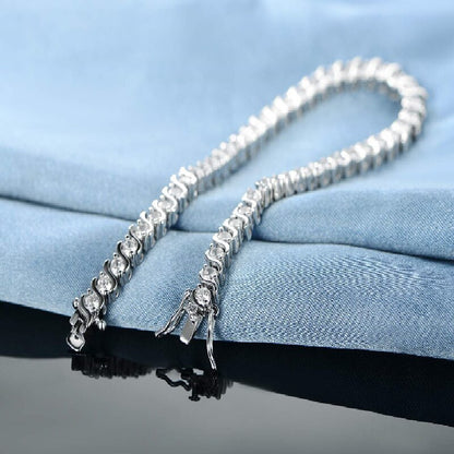 Women&Men's Fashionable 3MM Zircon Tennis Bracelet
