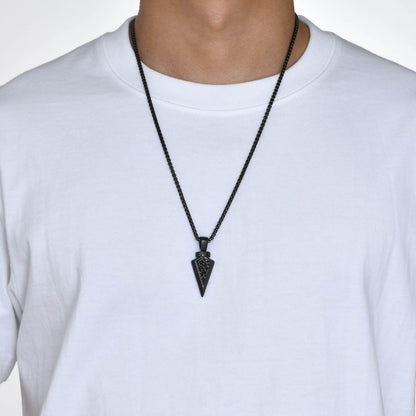 Men's Viking Arrow Pendant Necklace