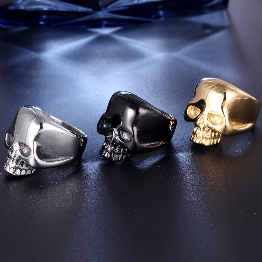 Men's 3D Skull Ring