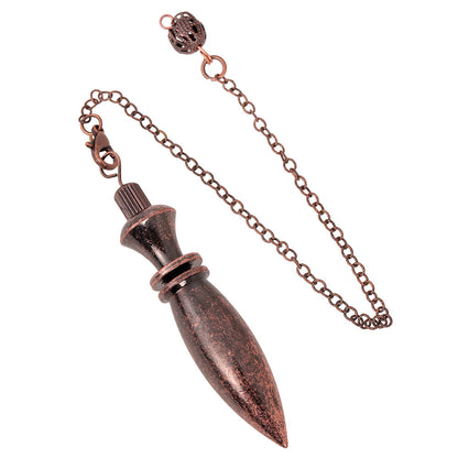 Copper Conical Scepter Gravity Metal Pendulum