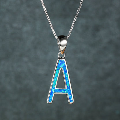 Ins Australia letter "A" necklace