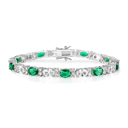 Women&Men's 5mm Blue Spinel Tennis Bracelet