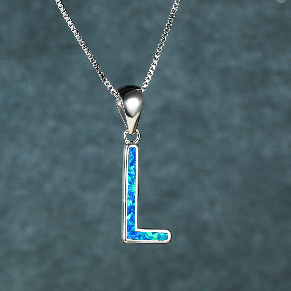 Aubert Letter L Necklace