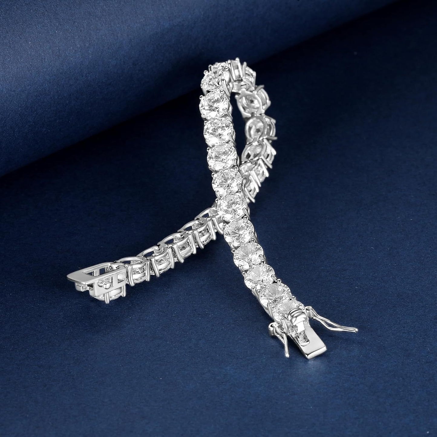 Women&Men's 7mm Zircon Tennis Bracelet