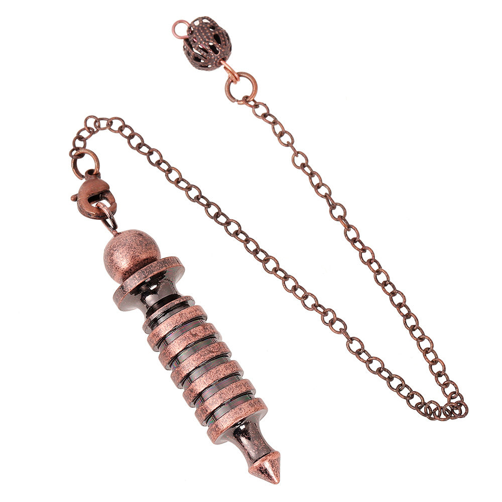 Detachable copper spiral spirit pendulum