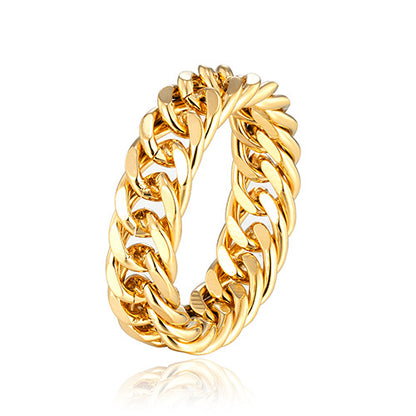Cuban Link Men's Ring