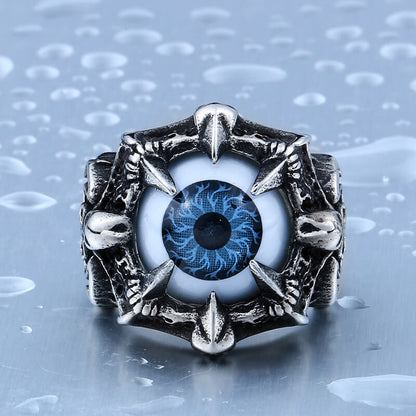 Men's Demon's Eye Personalized Ring