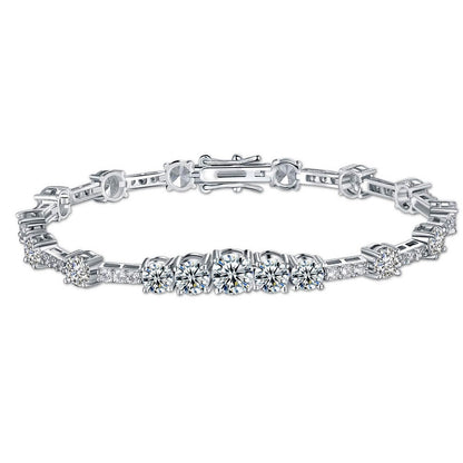 Women&Men's Fashionable Cubic Zirconia Cuban Tennis Bracelet