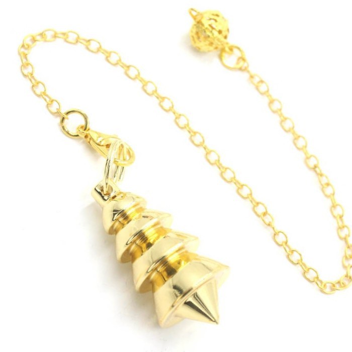 Copper solid four-layer mushroom thread tapered spirit hammer and spirit pendulum