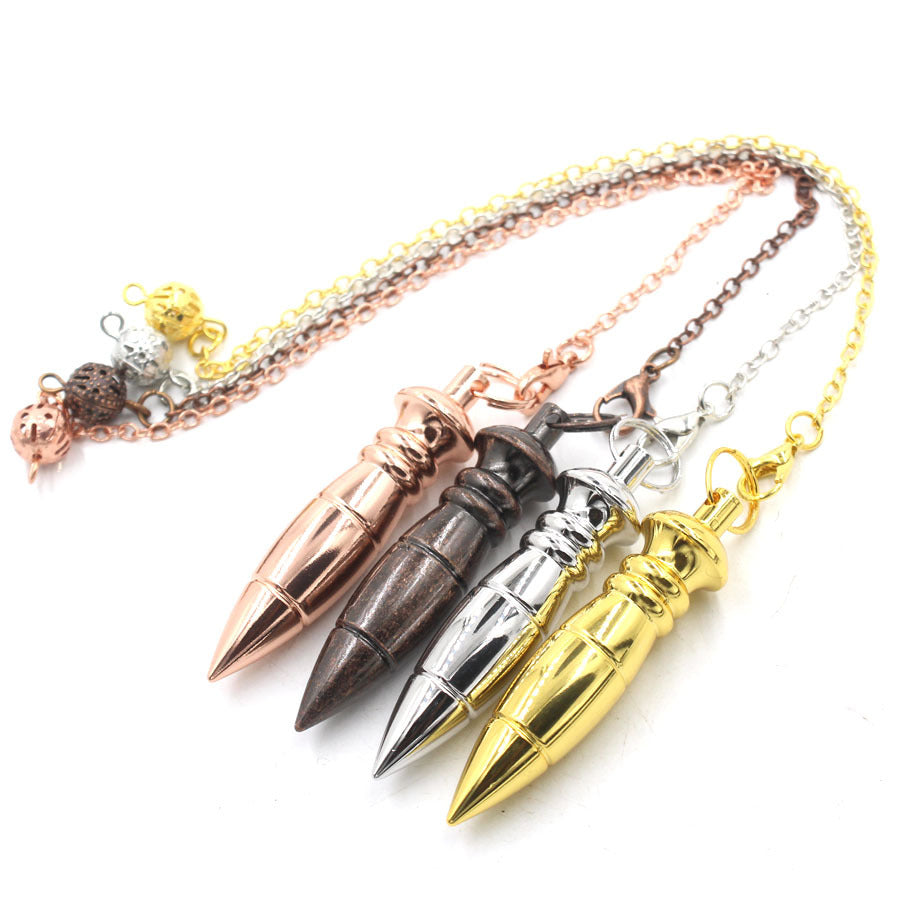 Copper bullet-shaped gravity metal pendulum