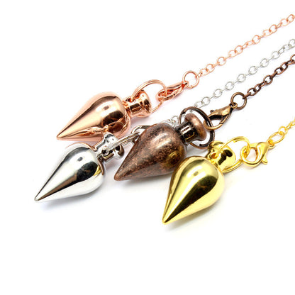 Copper Gravity Concentration Symbol Pendulum