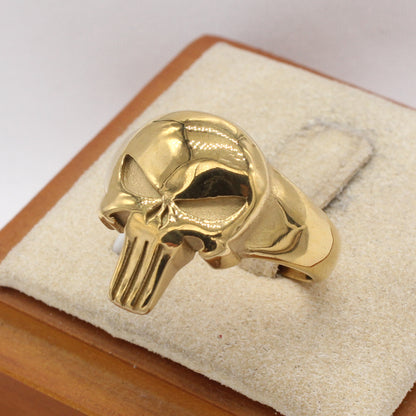 Men's Punisher 3D Skull Ring
