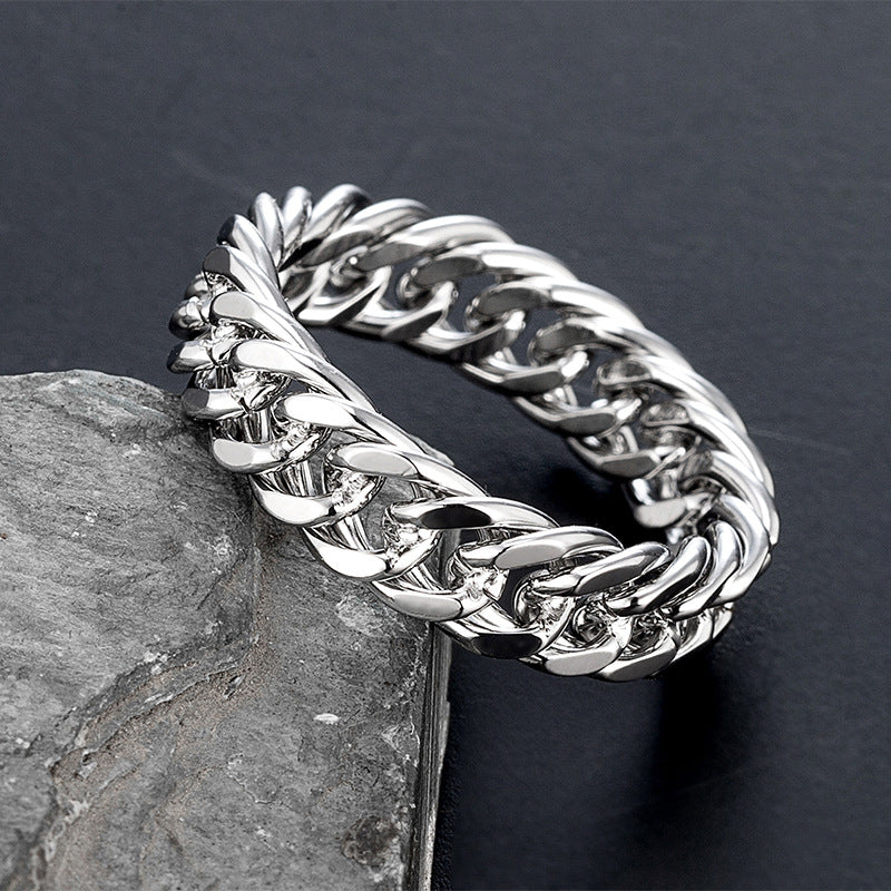 Cuban Link Men's Ring