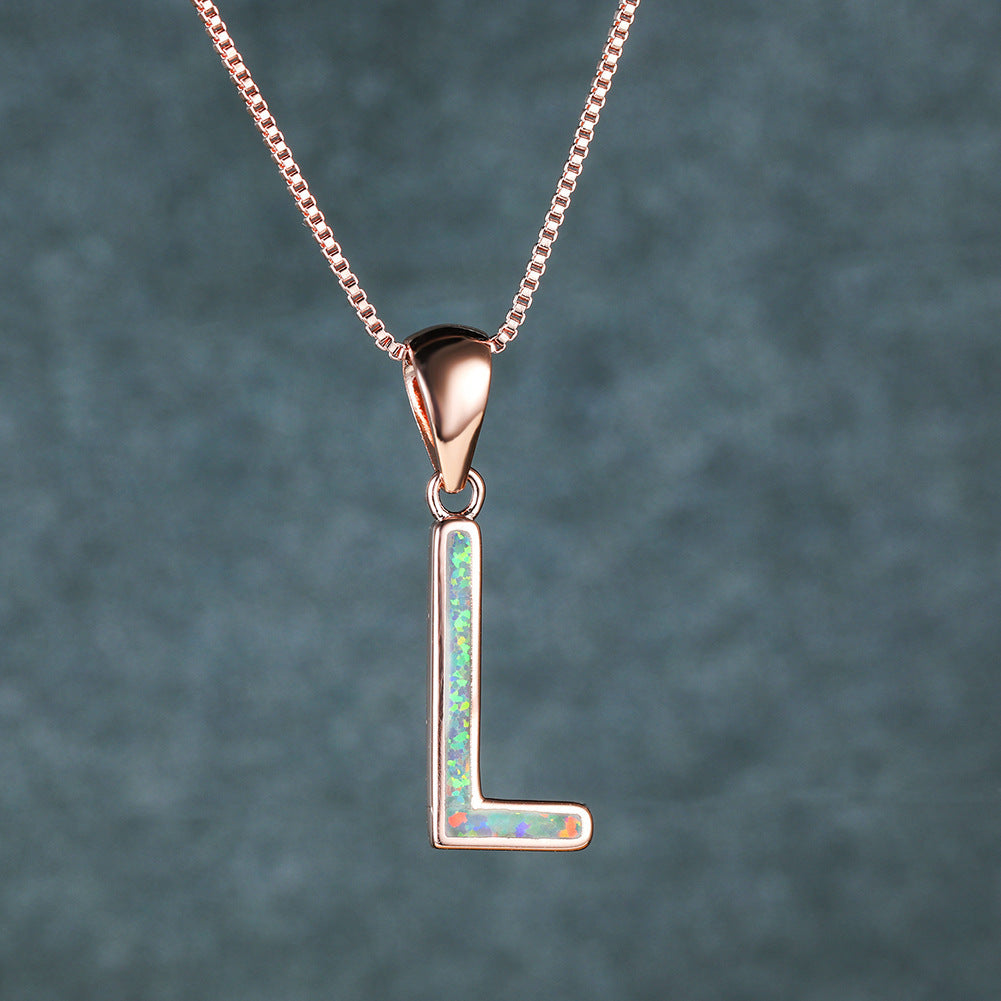 Aubert Letter L Necklace