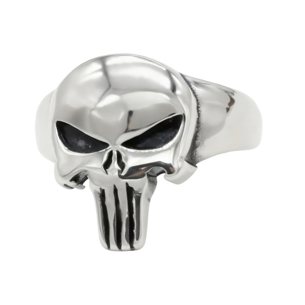 Men's Punisher 3D Skull Ring