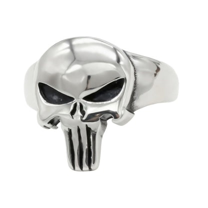 Men's Punisher 3D Skull Ring