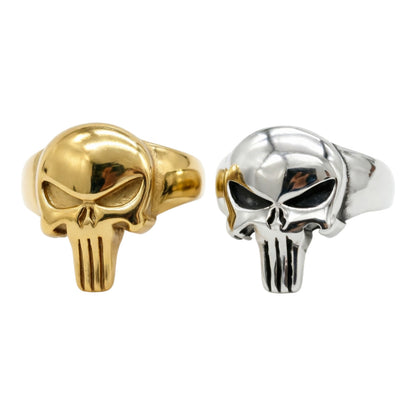Men's Punisher 3D Skull Ring