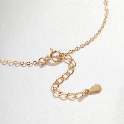 Women's Bracelet, White Shell Inlaid Clover With White Agate & Zirconia, S925 with Gold Plating