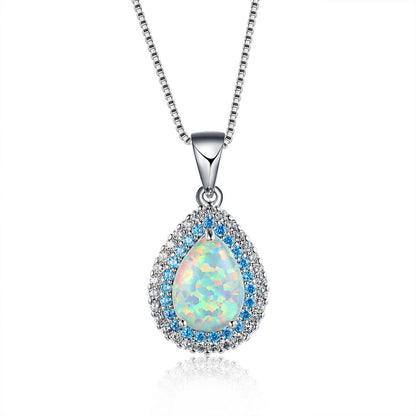 Waterdrop Opal Necklace