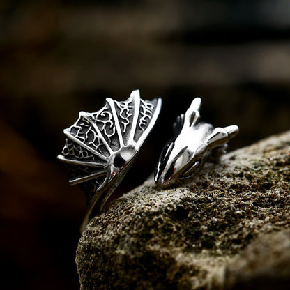 Men's Fashionable And Minimalist Little Dragon Ring