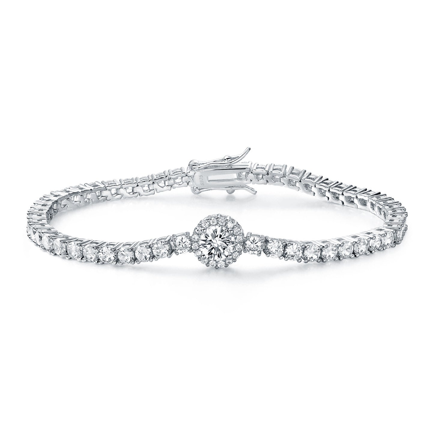 Women&Men's 6mm Cubic Zirconia Tennis Bracelet