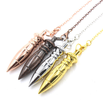 Copper bullet-shaped gravity metal pendulum