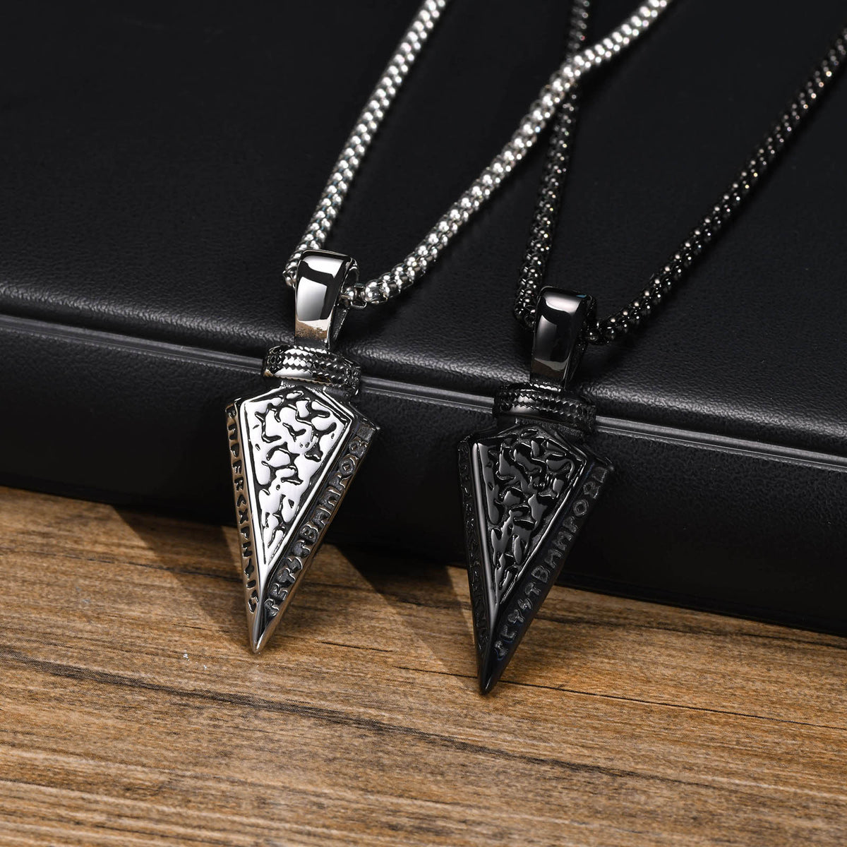 Men's Viking Arrow Pendant Necklace