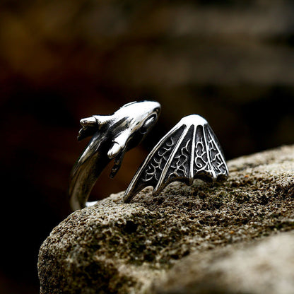 Men's Fashionable And Minimalist Little Dragon Ring