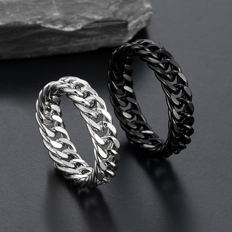 Cuban Link Men's Ring