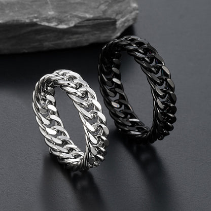 Cuban Link Men's Ring