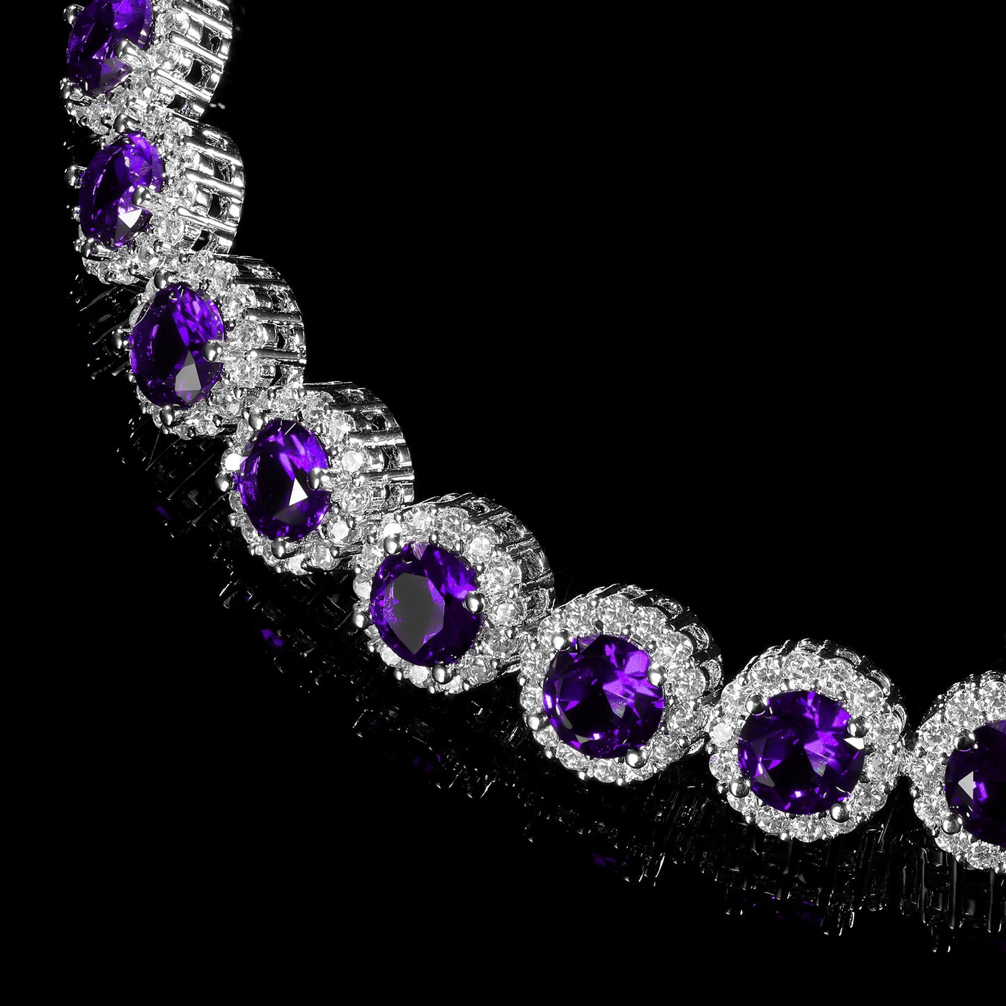 Women&Men's 8mm Tennis Bracelet With Cubic Zirconia