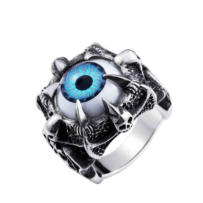 Men's Demon's Eye Personalized Ring