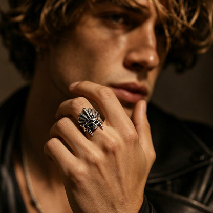 Skull Chief Men's Ring