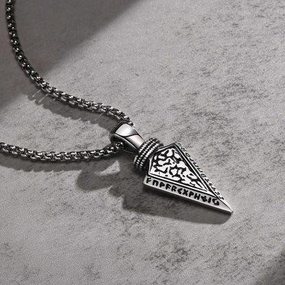 Men's Viking Arrow Pendant Necklace