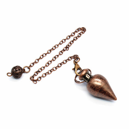 Copper Gravity Concentration Symbol Pendulum