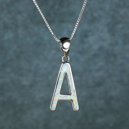 Ins Australia letter "A" necklace