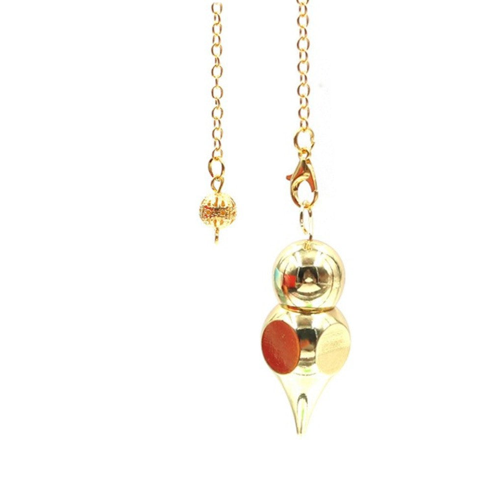 Copper Solid Metal Detachable Gourd-Shaped Pendulum