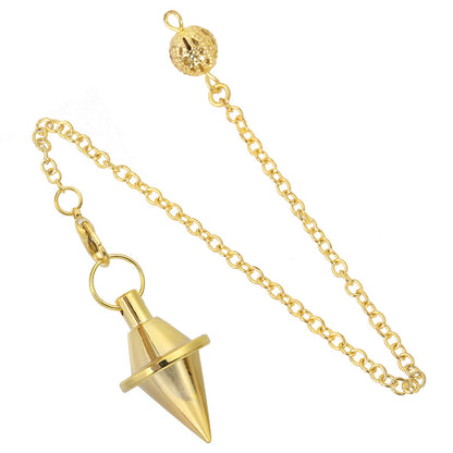 Copper conical gyroscope metal small weight pendulum