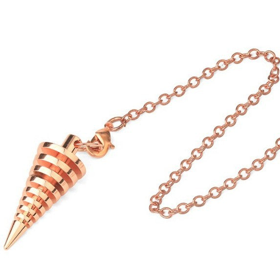 Nine-layer copper conical gyroscope gravity pendulum
