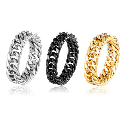 Cuban Link Men's Ring