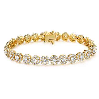 Women&Men's 3.5mm Zircon Cuban Tennis Bracelet