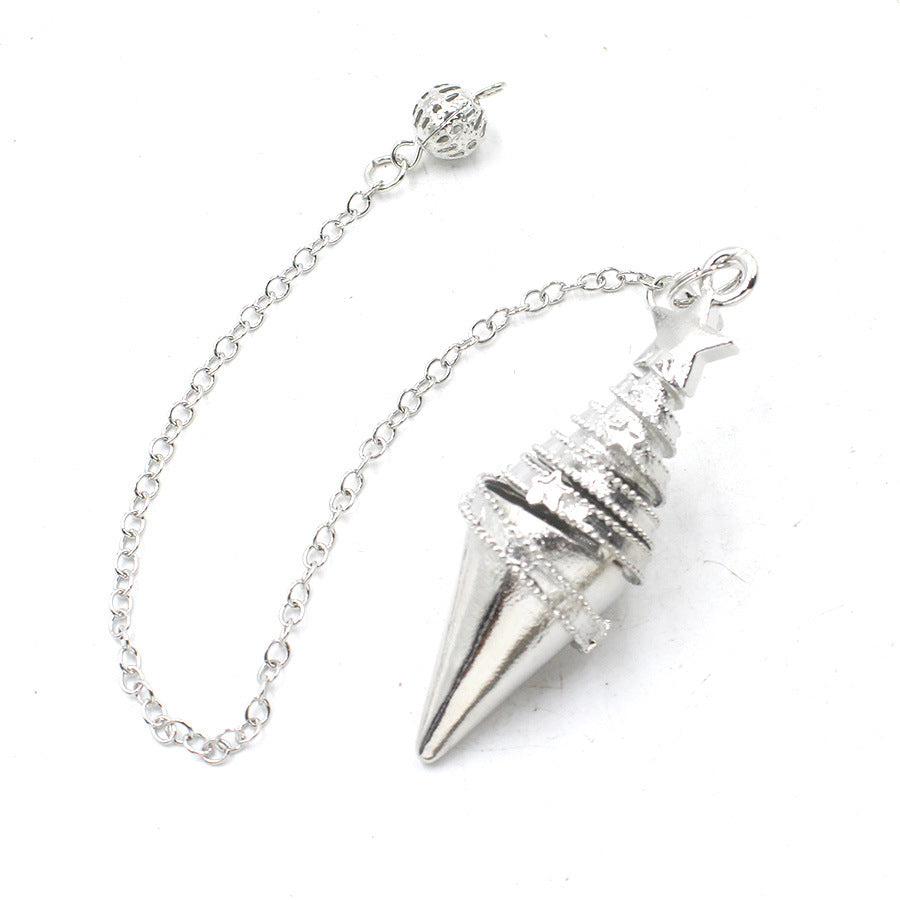 Copper Meteor-Shaped Conical Gravity Metal Pendulum