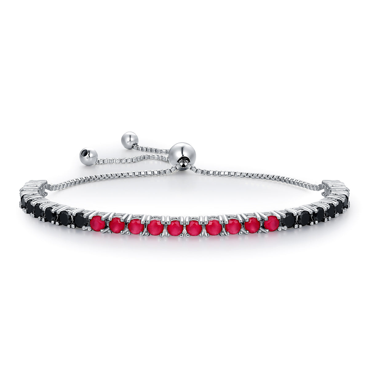 Women&Men's 3mm Adjustable Tennis Zircon Bracelet