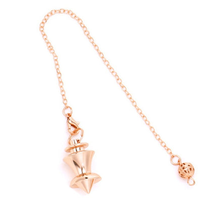 Double-layer copper-made gyroscope conical gravity-concentrating pendulum