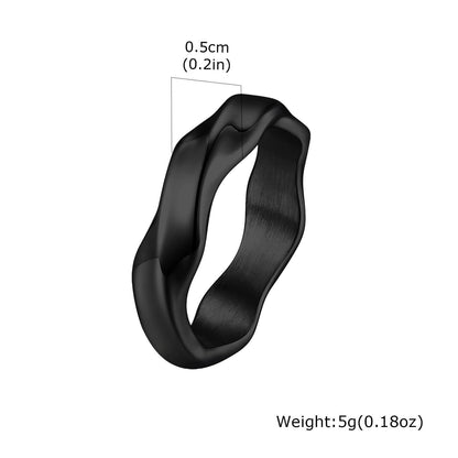 Men's Vintage Mobius Ring