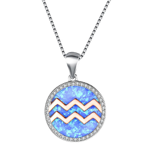 Opal Aquarius Necklace